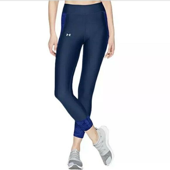 UNDER ARMOUR Women’s UA HeatGear Size XS Compression Legging [1305431-408] - Picture 1 of 9
